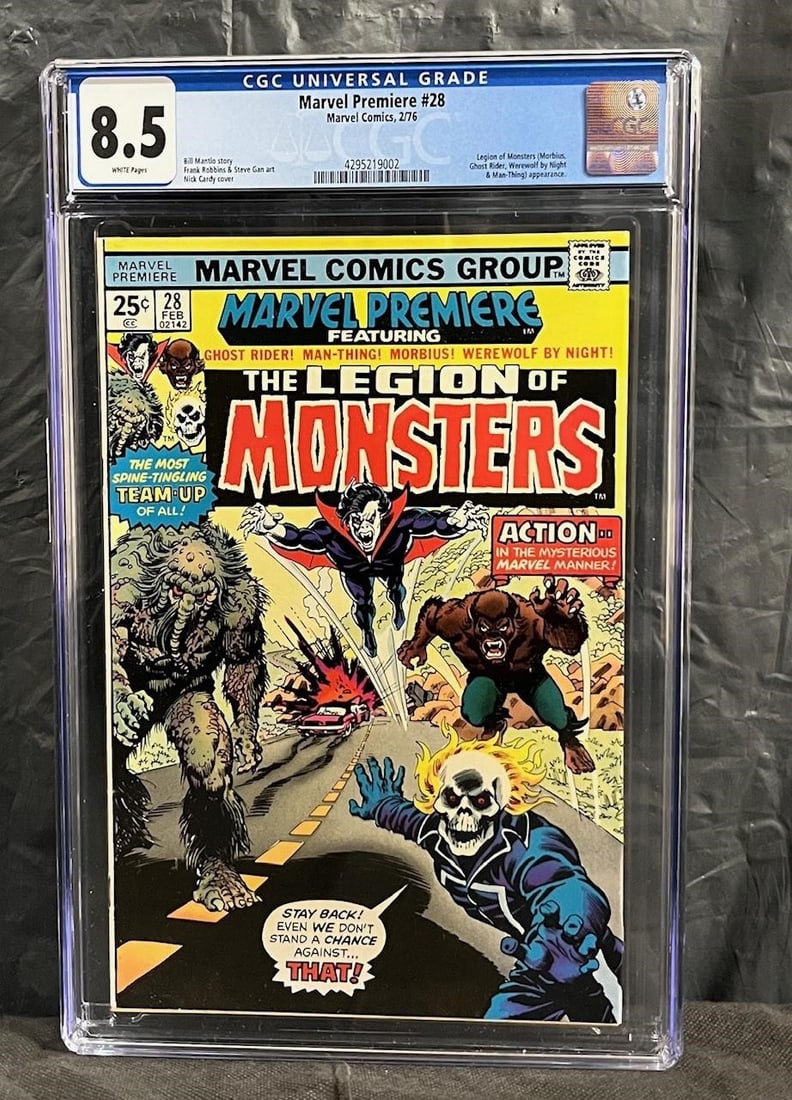 Marvel Premiere 28 1st Legion of Monsters CGC 8.5 (1 of 1)