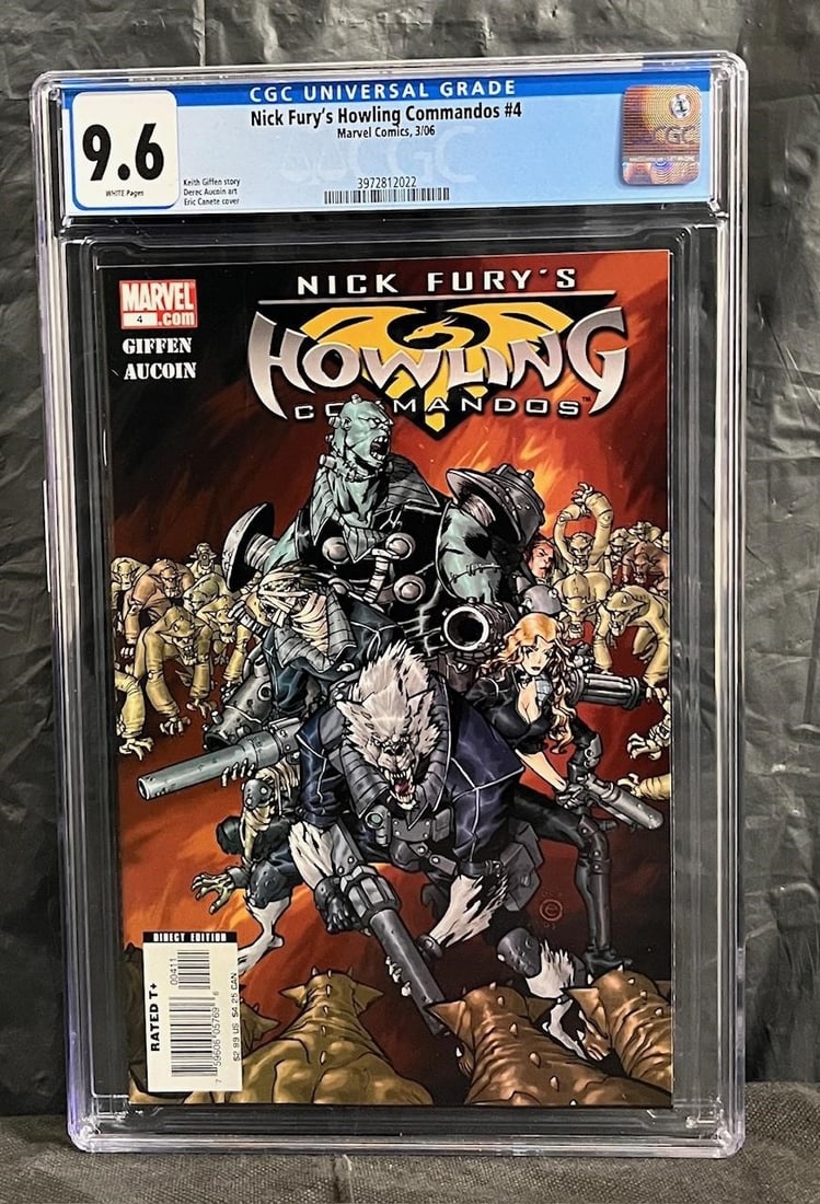 Nick Fury's Howling Commandos 4 CGC 9.6 (1 of 1)