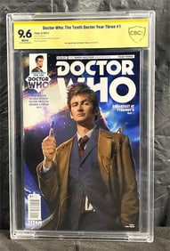 Catherine Tate Signed Dr. Who Comic Book