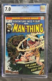 Fear 19 1st App Howard the Duck CGC 7.5