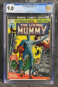 Supernatural Thrillers 5 1st Living Mummy CGC 9.0