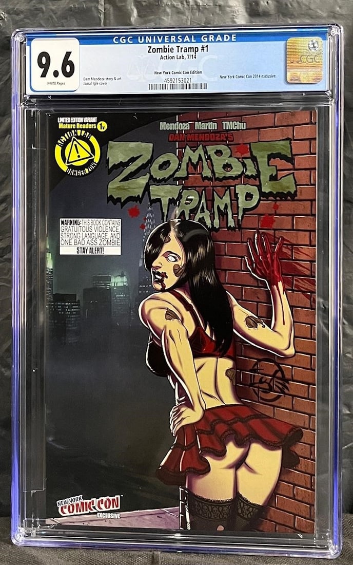 Zombie Tramp 1 NYCC LE Excl CGC 9.6 (1 of 1)