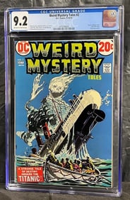 Weird Mystery Tales 2 CGC 9.2 Titanic Cover Story