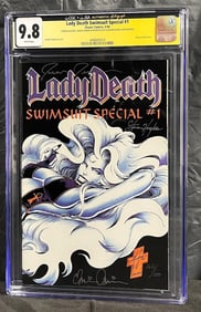 Steven Hughes Pulido + Signed Lady Death Comic