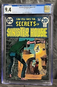 Secrets of Sinister House 10 CGC 9.4