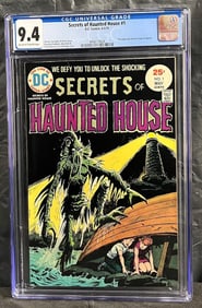 Secrets of Sinister House 1 CGC 9.4 DC Bronze Age