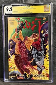 Quinn & Brown Signed Faust Comic CGC/JSA 9.2