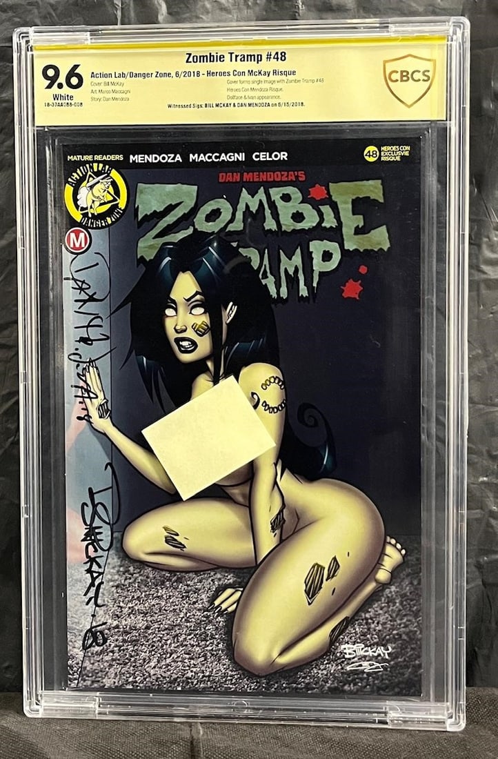Bill McKay & Dan Mendoza Signed Zombie Tramp Comic (1 of 1)
