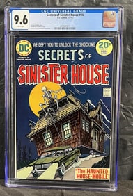 Secrets of Sinister House 16 CGC 9.6 FMB $350
