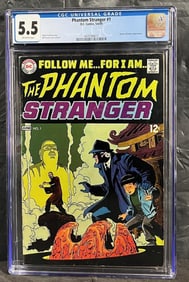 Phantom Stranger 1 CGC 5.5 DC Horror Comic