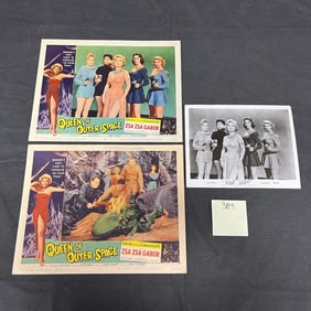 Queen of Outer Space Lobby Cards & set Photo