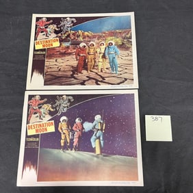 Destination Moon Original Movie Lobby Cards