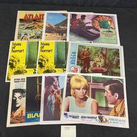 Group of Original Horror Movie Lobby Cards