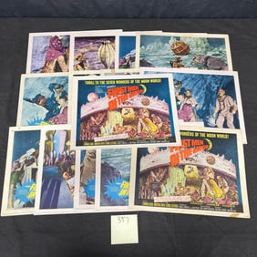First Men on the Moon Orig. Movie Lobby Card Set
