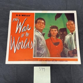 War of the Worlds Original Movie Lobby Card