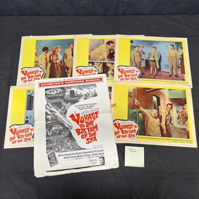 Voyage to the Bottom of the Sea Lobby Cards, Press