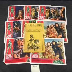 One Million Years BC Original Lobby Cards & Press