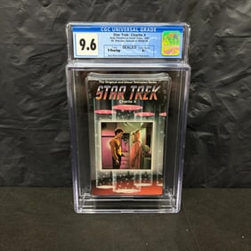CGC 9.6 Star Trek Charlie X Sealed Beta