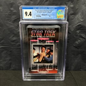 CGC 9.4 Star Trek No Man Has Gone Sealed Beta