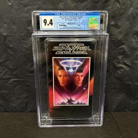 CGC 9.4 Star Trek 5 Final Frontier VHS Sealed