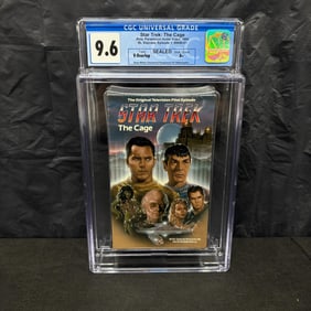 CGC 9.6 Star Trek The Cage Ep 1 Sealed Beta