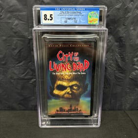 CGC 8.5 City of the Living Dead VHS