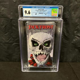CGC 9.6 Jack Frost VHS Sealed