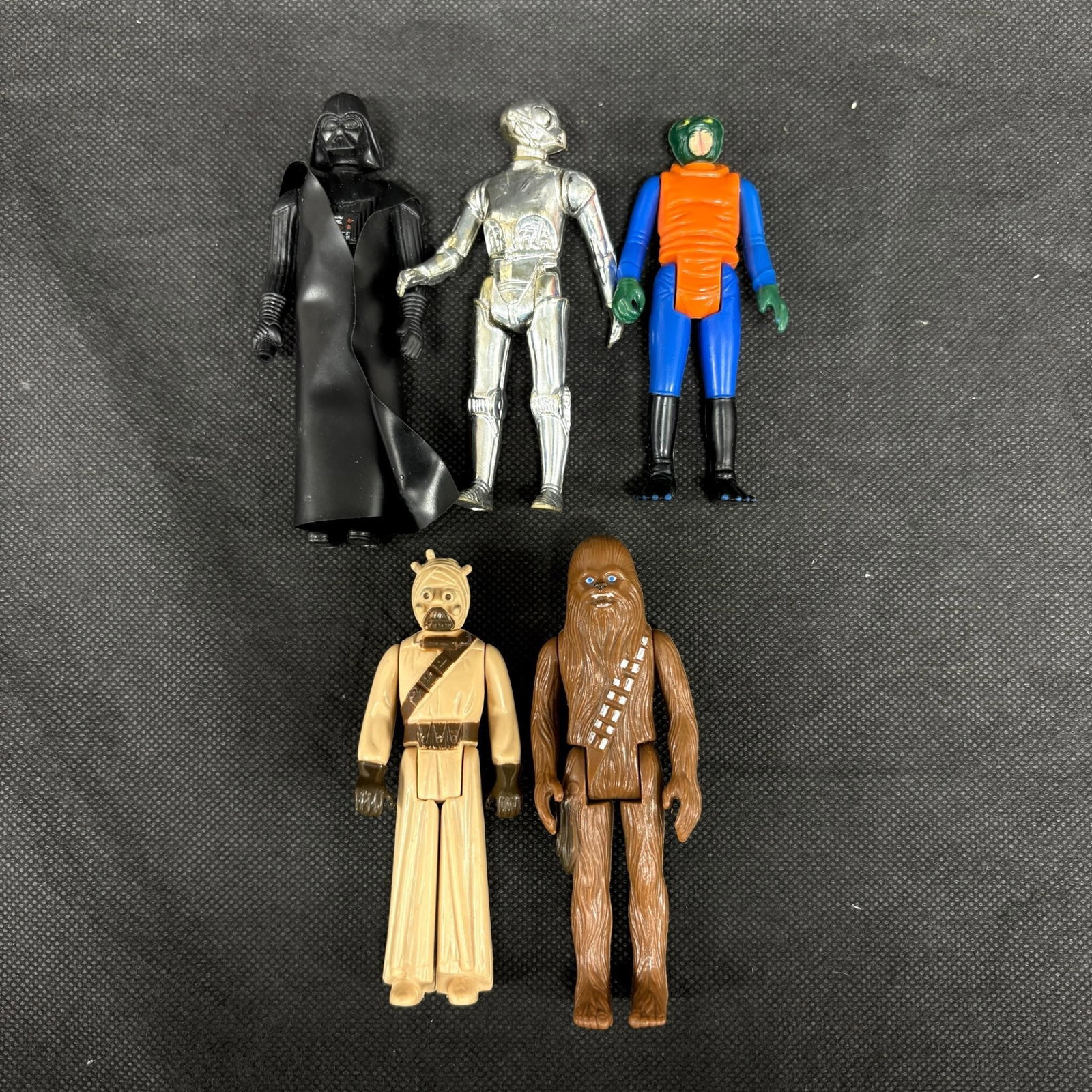 1977, 78 Star Wars Action Figures, Darth Vader (1 of 6)