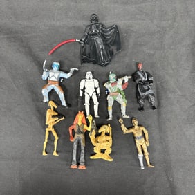 Lot of 2000s Star Wars Action Figures