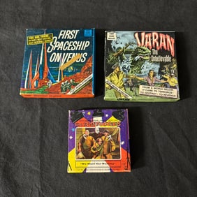 Vintage 8mm Movie Reels, Sci-Fi