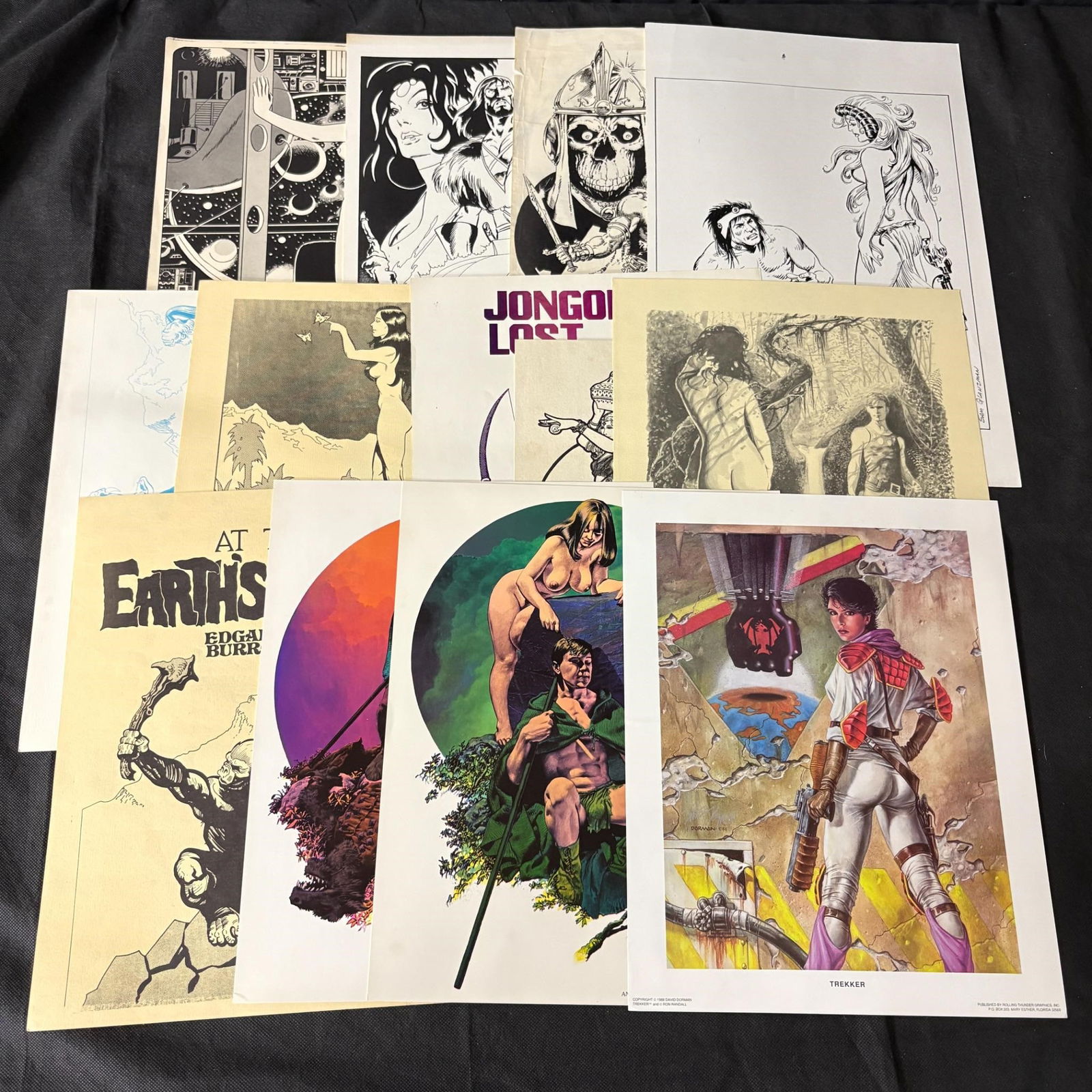 Large lot of Sci-Fi-, Fantasy Prints (1 of 5)