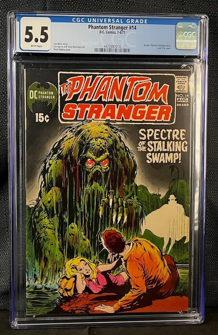 Phantom Stranger 14 Neal Adams Art CGC 5.5 Comic (1 of 1)