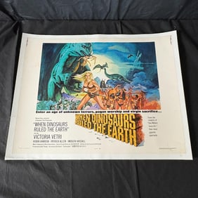 When Dinosaurs Ruled the Earth Half Sh Linen Back