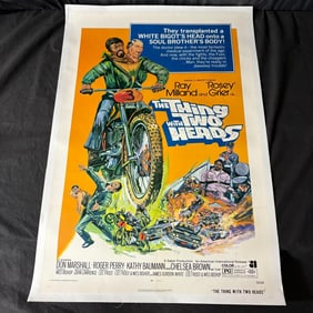 The Thing with 2 Heads One Sheet Linen Backed