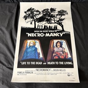 Necromancy One Sheet Linen Backed