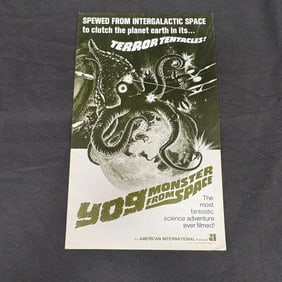 Yog Monster from Space Original Pressbook