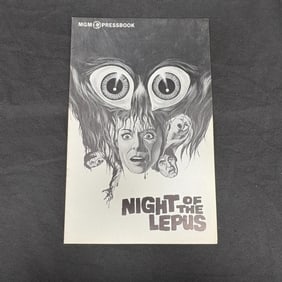 Night of the Lepus Original 1972 Pressbook