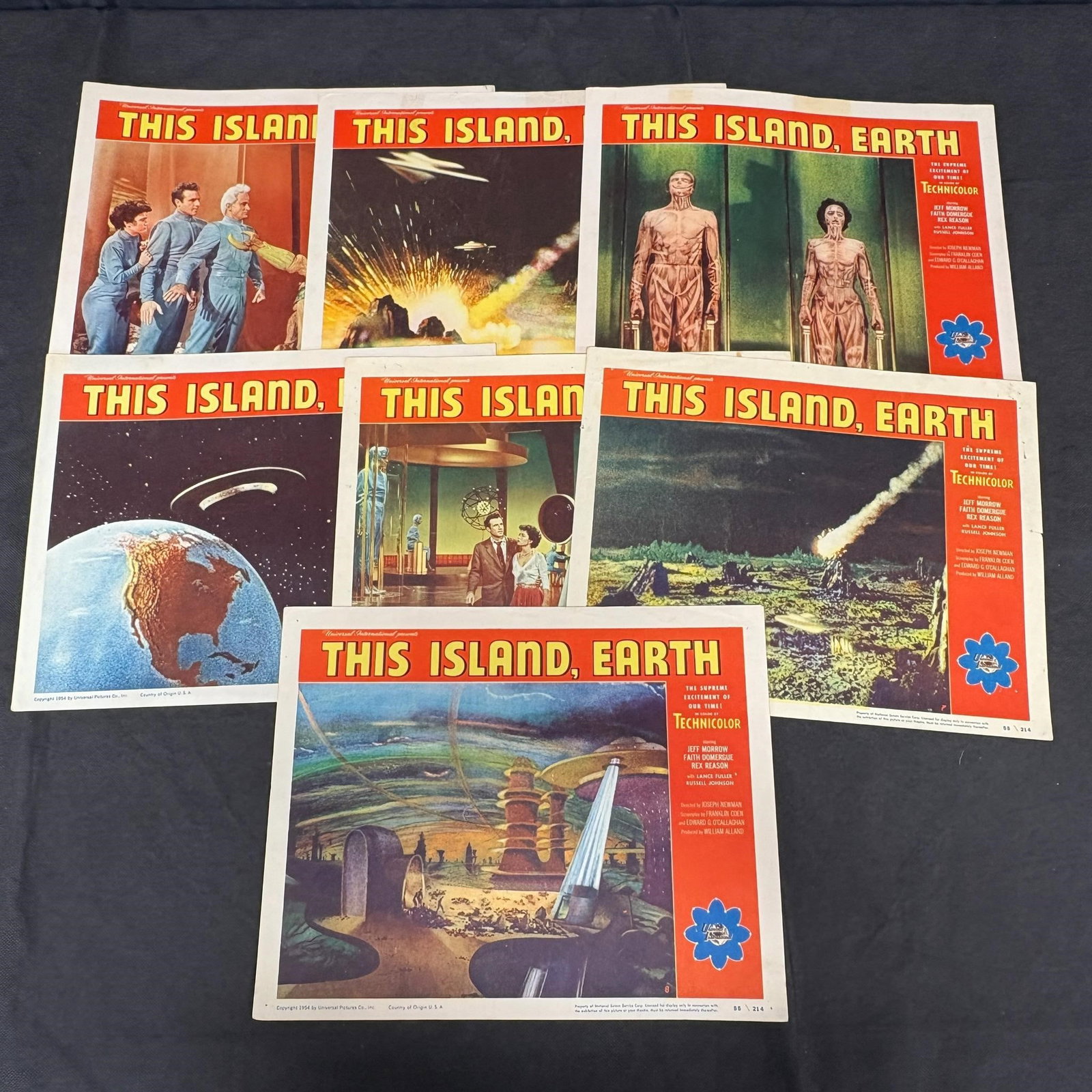 This Island Earth Original 1955 Lobby Cards (1 of 4)