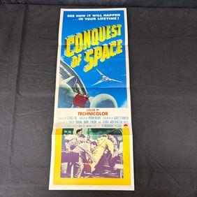 Conquest Of Space 1955 Insert Poster
