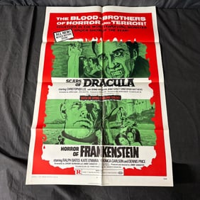 Scars of Dracula/ Horror of Dracula Combo 1sh