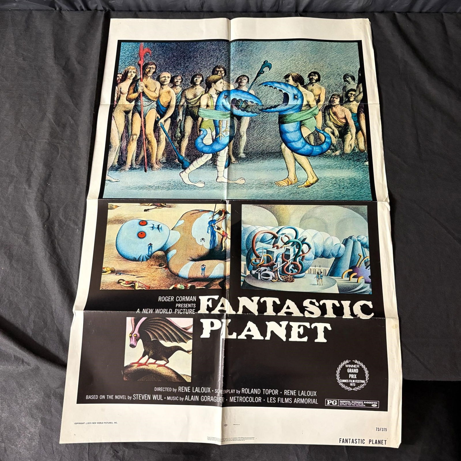 Fantastic Planet Original One Sheet (1 of 4)