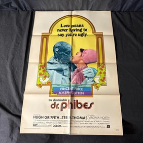 Dr. Phibes Original One Sheet