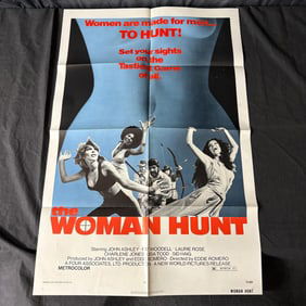 The Woman Hunt Original One Sheet