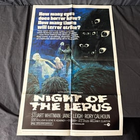 Night of the Lepus Original One Sheet