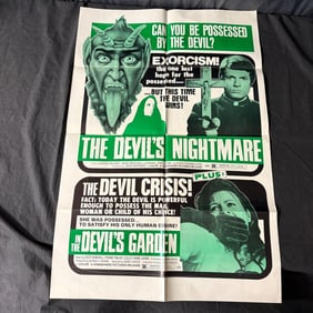Devil's Nightmare/ Devil's Garden One Sheet