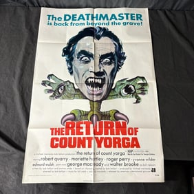Return of Count Yorga Original One Sheet