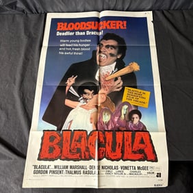 Blacula Orignal One Sheet