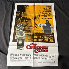 Crimson Cult Original One Sheet