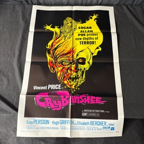 Cry of the Banshee Original One Sheet