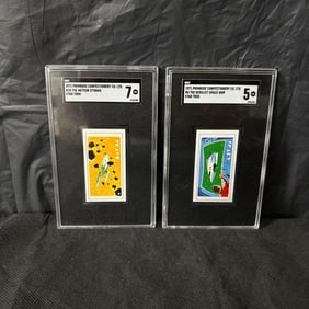 SGC Graded 1971 Primrose Star Trek Cards